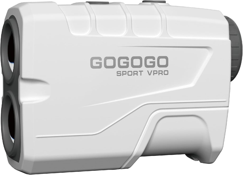 Gogogo Sport Vpro Golf Rangefinder 900 Yards Slope Laser Range Finder With Pinsensor & Flag-Lock, 6X Magnification, Pulse Tech (