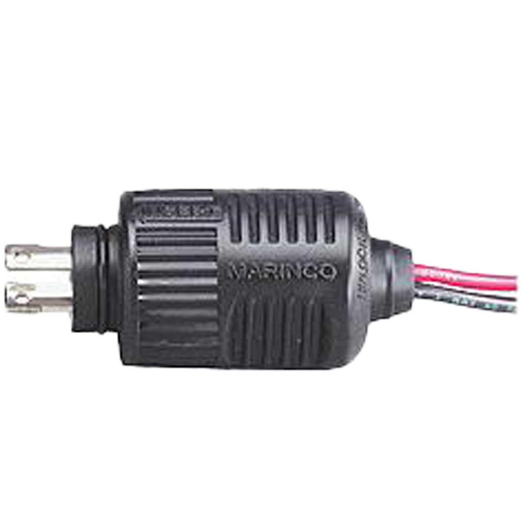 Marinco 12Vbps2 2-Wire Connectpro Plug,Black