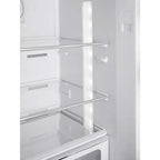 Smeg Fab32 50S Retro Style Aesthetic Bottom Freezer Refrigerator With 1117 Cu Total Capacity, Multiflow Cooling System, Adjustab