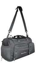 45L Flexforce: AllInOne Gym Bag, Duffel Bag, Rucksack, Travel Bag, Sports Bag (Grey)