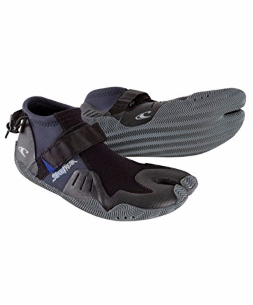 O'Neill Superfreak 2Mm Tropical Split Toe Booties, Black, 7