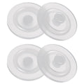 ABOOFAN Silicone Leak-Proof Water Bottle Stoppers 4-Pack - Spill-Proof Plug for Belly Bottle, Tumbler, Reusable Sealing Cap for 