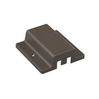 Wac Lighting, H Track Floating Canopy Connector In Dark Bronze