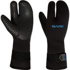 Bare 7Mm 3-Finger Mitt  Designed For Scuba Diving In Colder Waters  3 Finger Design Provides Extra Warmth By Keeping Fingers Clo