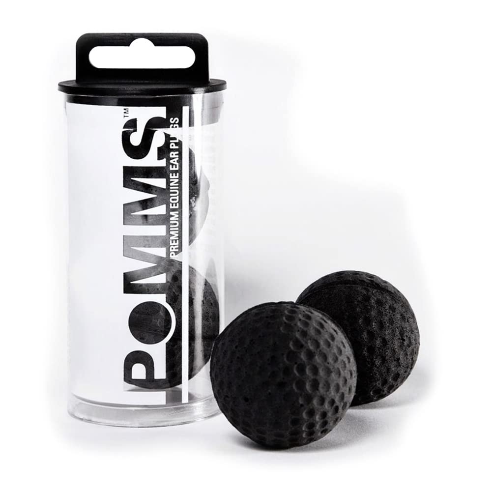 Le Mieux Intrepid International Pomms - Horse Ear Plugs 14Hh And Taller Black (9508000000)