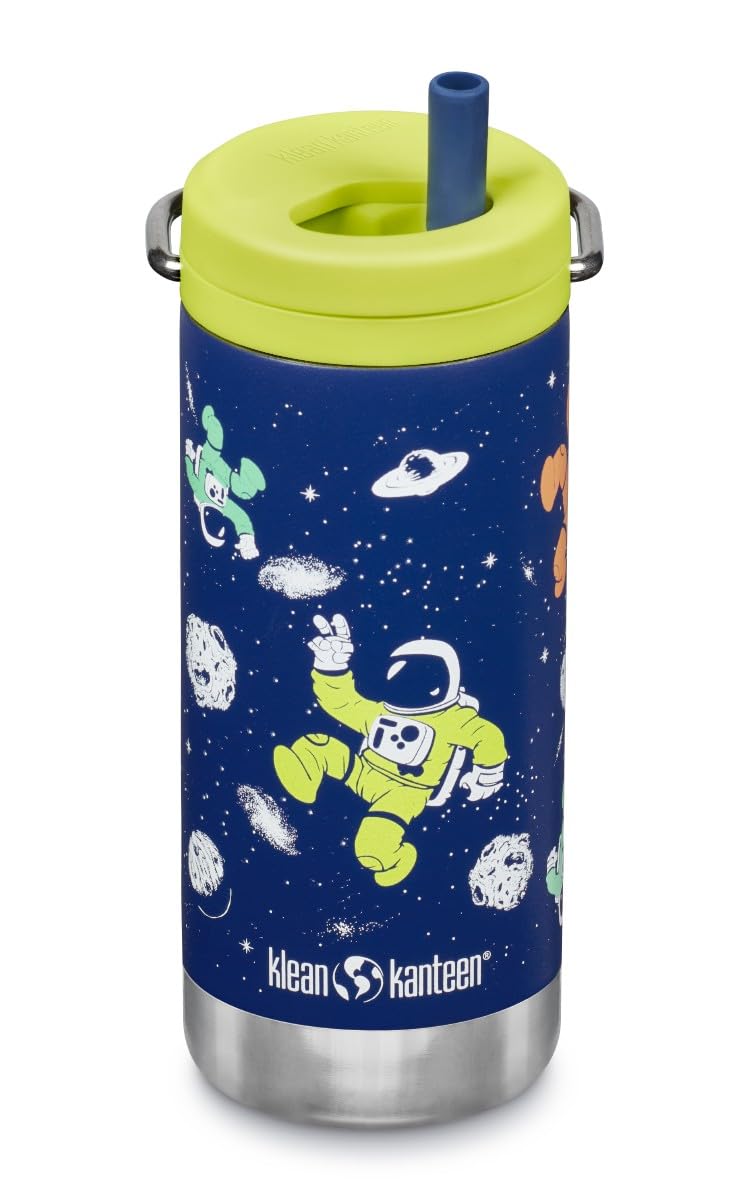 Klean Kanteen TKWide Insulated Coffee Tumbler with Caf   Cap - Stainless Steel Coffee Tumbler - Space Case