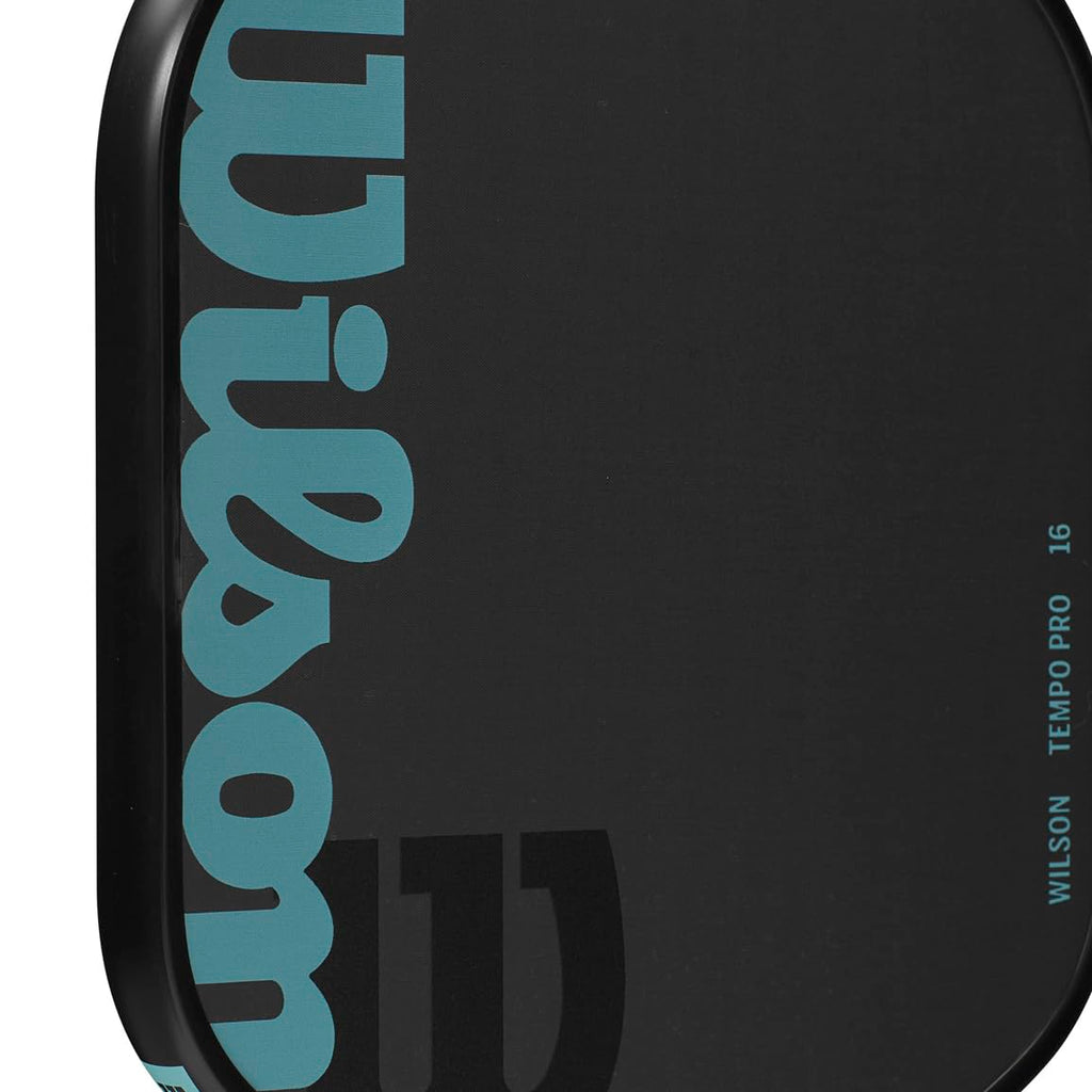 Wilson Tempo Pro 16Mm Pickleball Paddle - Grip Size 2-4 1/4'', Black/Blue