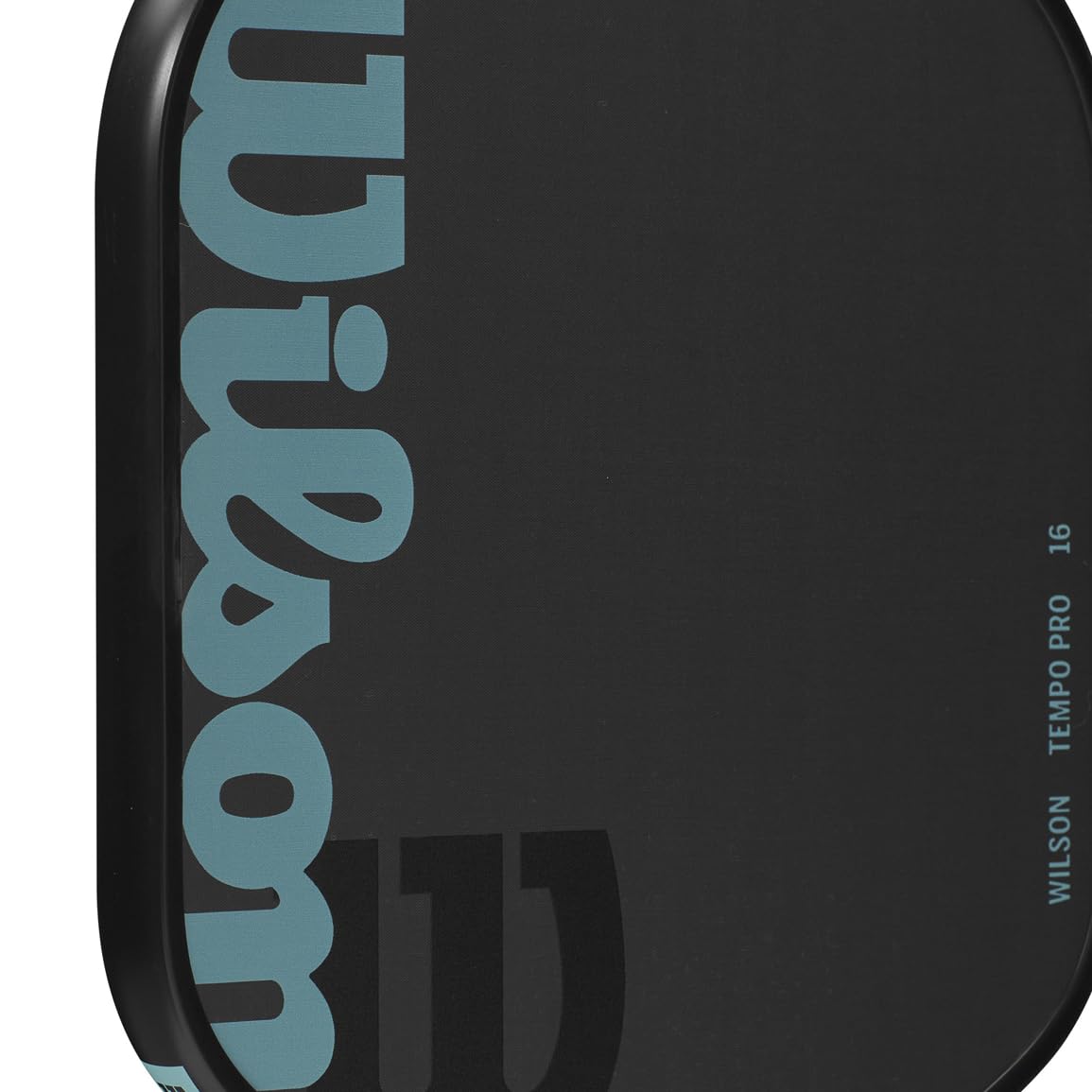 Wilson Tempo Pro 16Mm Pickleball Paddle - Grip Size 2-4 1/4'', Black/Blue