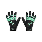 Under Armour Womens Radar Softball Gloves , (002) Black / Antifreeze / Antifreeze , Large
