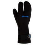 Bare 7Mm K-Palm 3-Finger Mitt  Designed For Scuba Diving In Colder Waters  3 Finger Design Provides Extra Warmth  Kevlar Materia