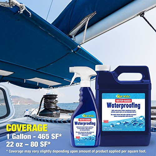 Star Brite Low-Odor Water-Based Waterproofing Spray - Restores & Adds Water Repellency, Uv Protection To New, Delicate, Aged, Wo