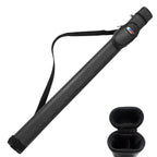 Gse Billiard Cue Cases, 1X1 Deluxe Hard Billiard Pool Cue Stick Carrying Case, Pool Billiards Accessories (Black)