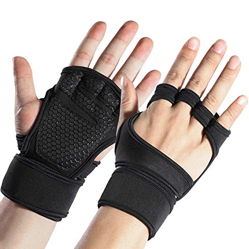 Ketmart Workout Gloves For Men And Women | Weightlifting Gloves | Gym Gloves With BuiltIn Wrist Wraps For Men And WomenBest Fo