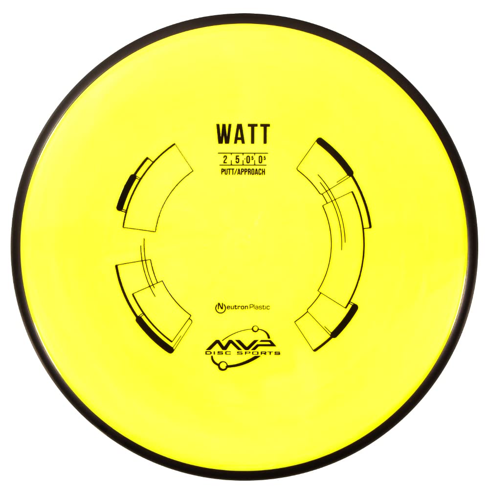 Mvp Disc Sports Neutron Watt Disc Golf Putter (165-170G / Colors May Vary)