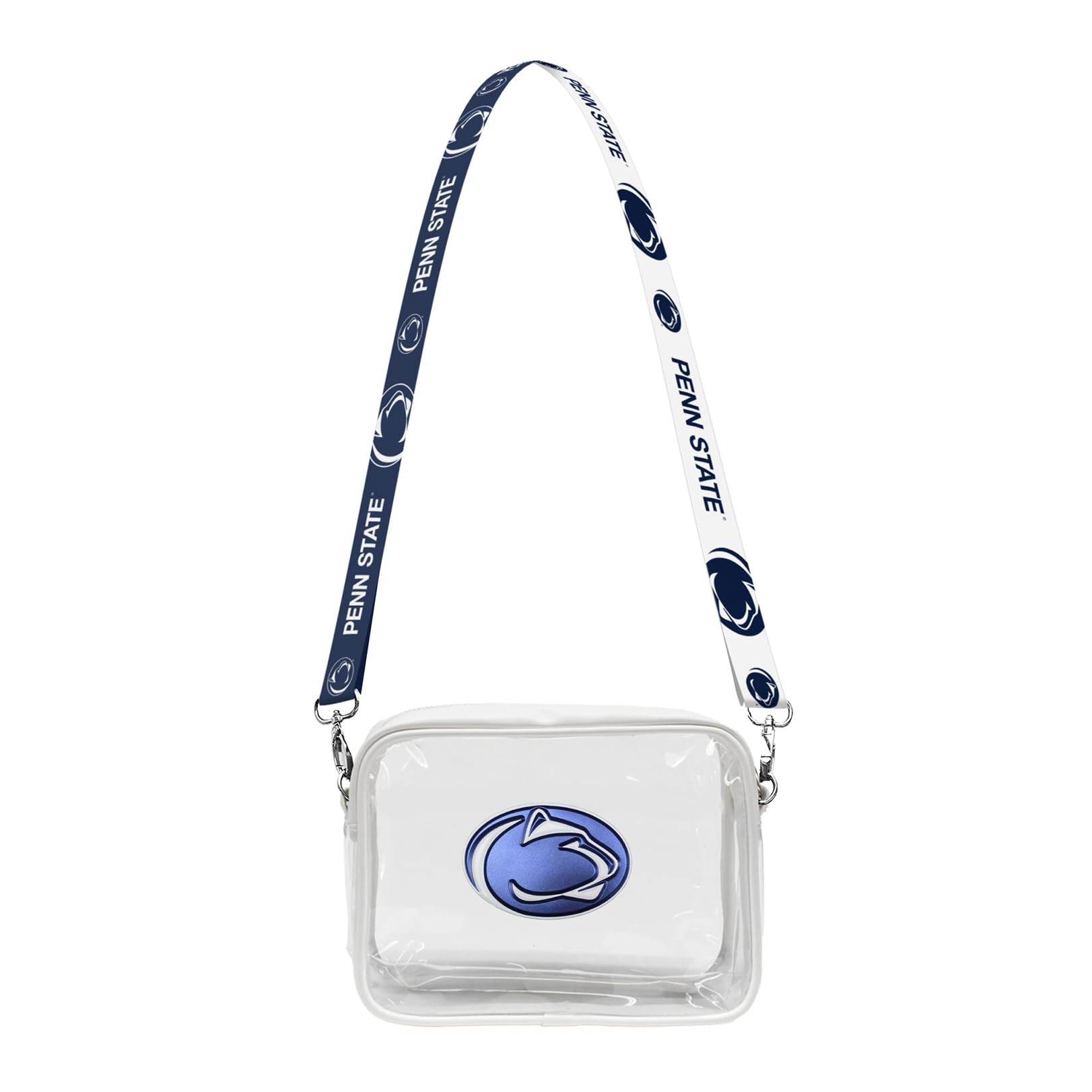 Littlearth Penn State Nittany Lions NCAA Clear Fanny Fan Purse