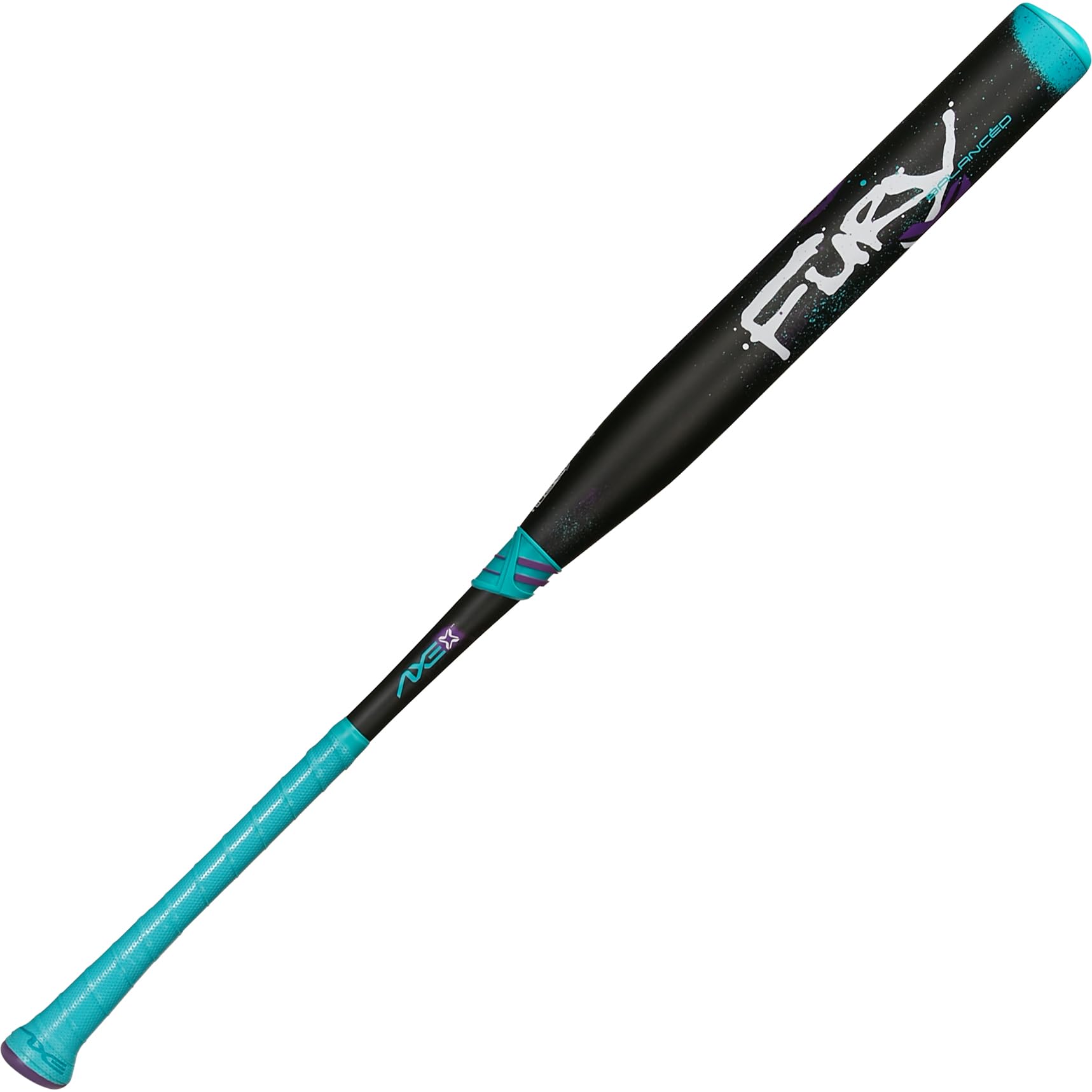 Axe | Fury | 2-Piece Composite | Usssa Slowpitch Softball Bat | 13'' Balanced Barrel | Flared Handle (25 Oz.)