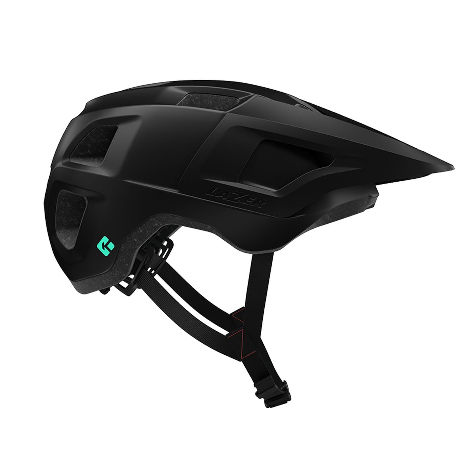 LAZER Lupo KinetiCore Mountain Bike Helmet, Adjustable Fit from 54-61 cm, Matte Black, One Size