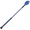 Jeffers Equine Glitter Hand Bat - 20 Inch Horse Riding Crop Stick with Black Grip Handle for Equestrian Training, Jumping, Dress