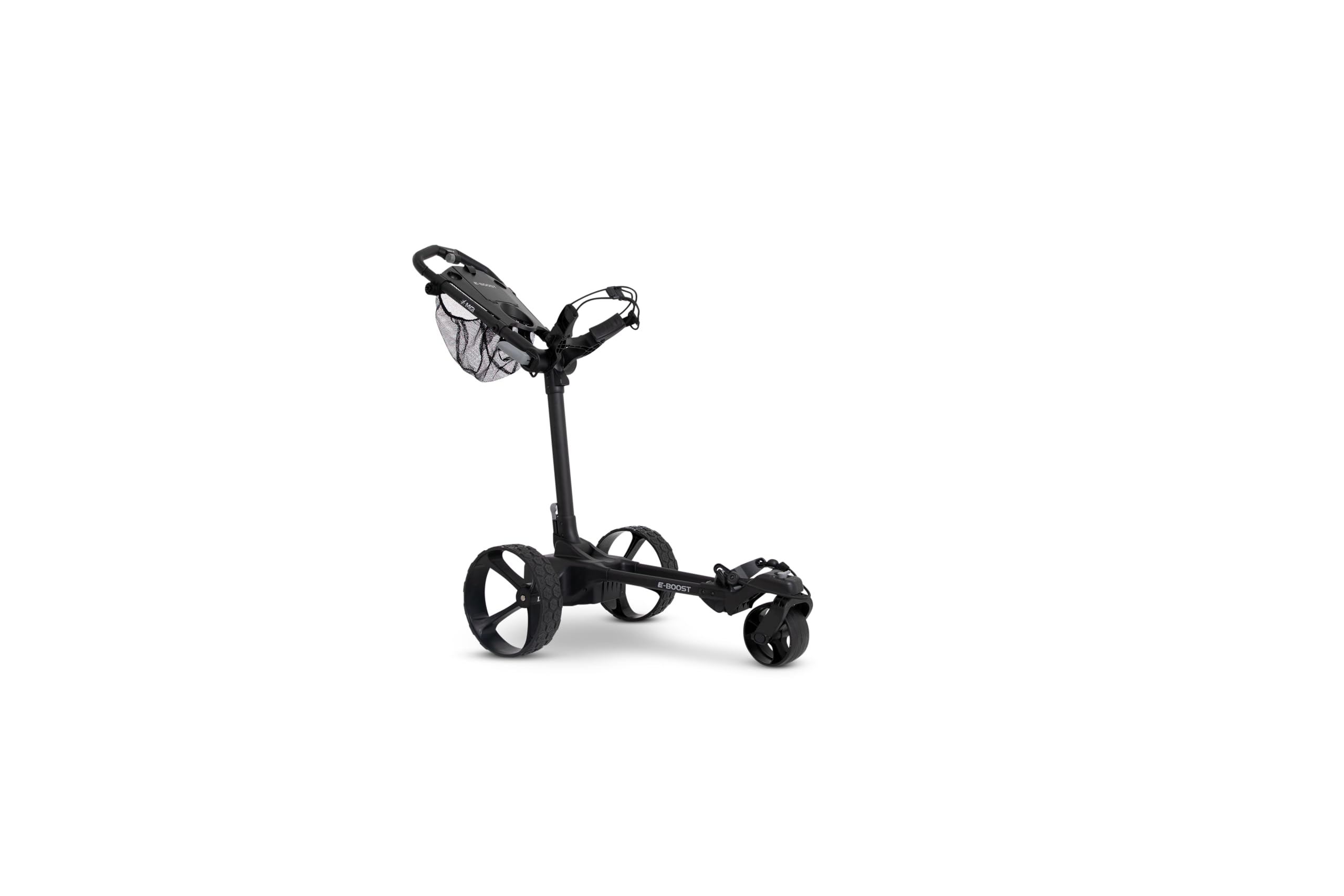 MGI E-Boost Electric Assist Push Golf Cart, Matte-Black