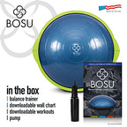 Bosu 72-15850 Home Gym Equipment The Original Balance Trainer 22In Diameter, Blue And Green