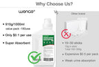Wenge Urine Super Absorbent, Solidifier - 180 Use Poo Gel For Camping, Eco Absorbent Liquid Waste Gelling And Deodorizing Powder
