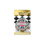 Independent Cross Phillips Head Black/Gold Standard Skateboard Hardware Sets - 7/8''
