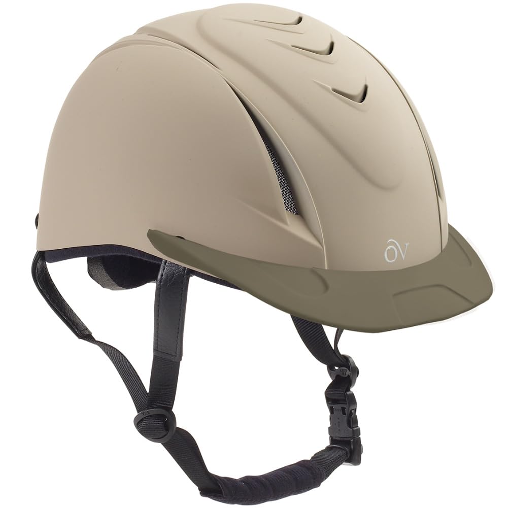 Ovation Deluxe Schooler Tan S/M Helmet With Deluxe Pk/2 Black One Size Hair Net
