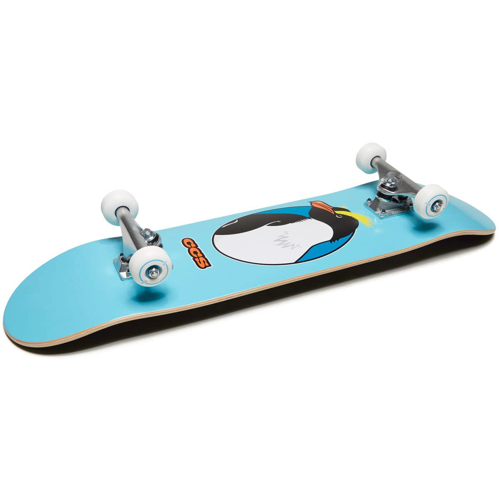 [Ccs] Odd Birds Penguin Skateboard Complete 8.25'' - Maple Wood - Professional Grade - Fully Assembled With Skate Tool And Stick