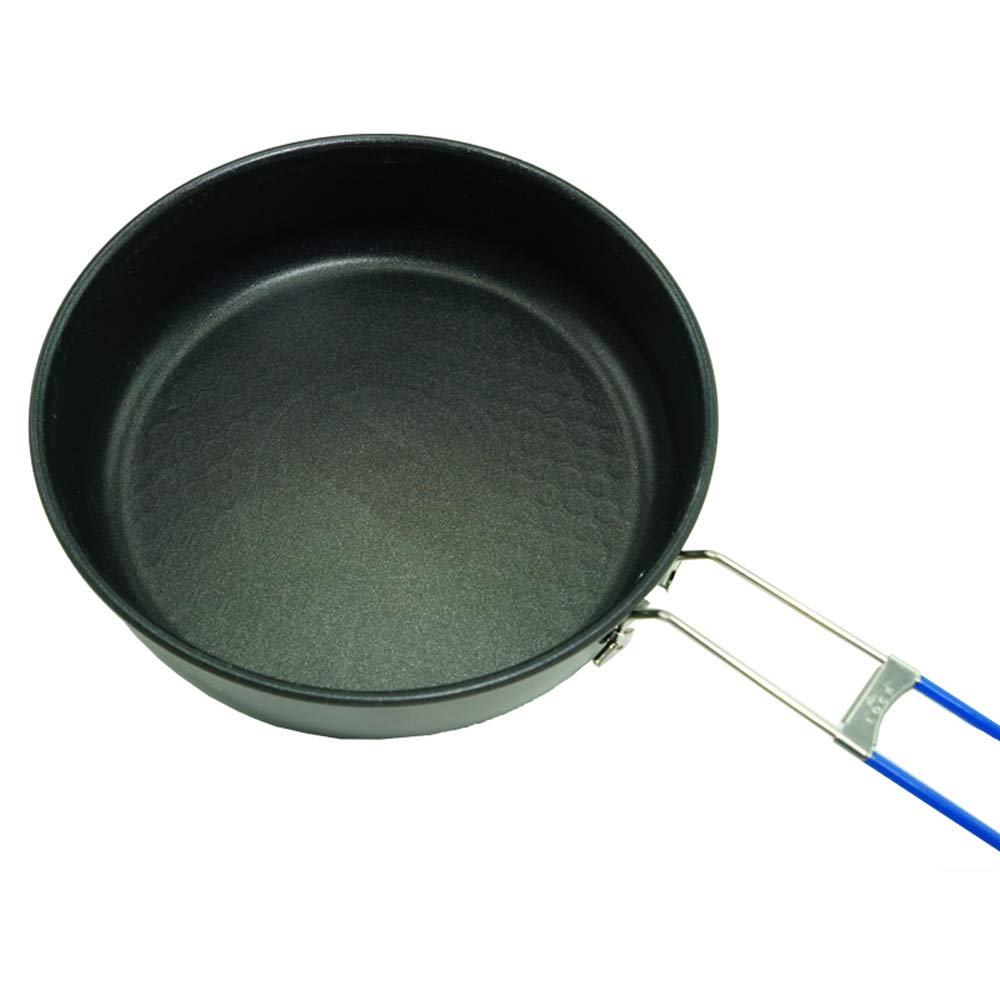Evernew Everrnew Ultralight Non-Stick Fying Pan #16, White/Black/Red, (Eca146)