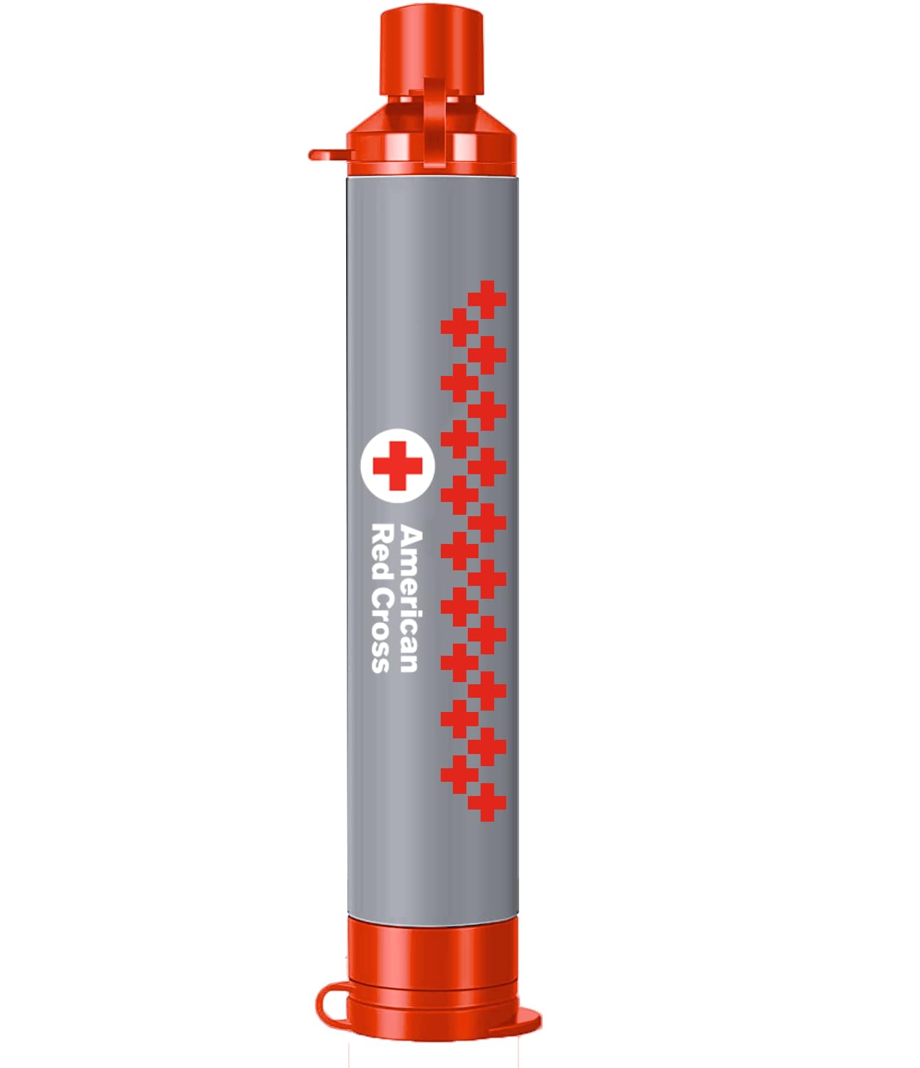 Officially Licensed American Red Cross 4 Stage Water Filter Straw