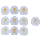 Acxico 10Pcs Ping Pong Table Tennis Racket Rubber Protection Film Protection Cover Transparent