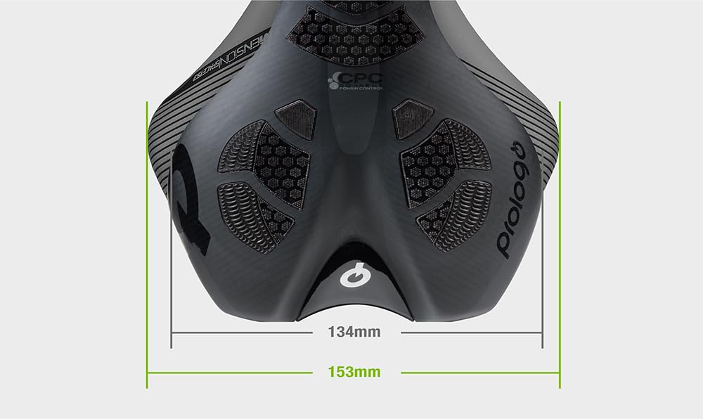 Prologo - Dimension Space Tirox Bike Saddle  Unisex  Tirox Rails, 153 Mm  Width