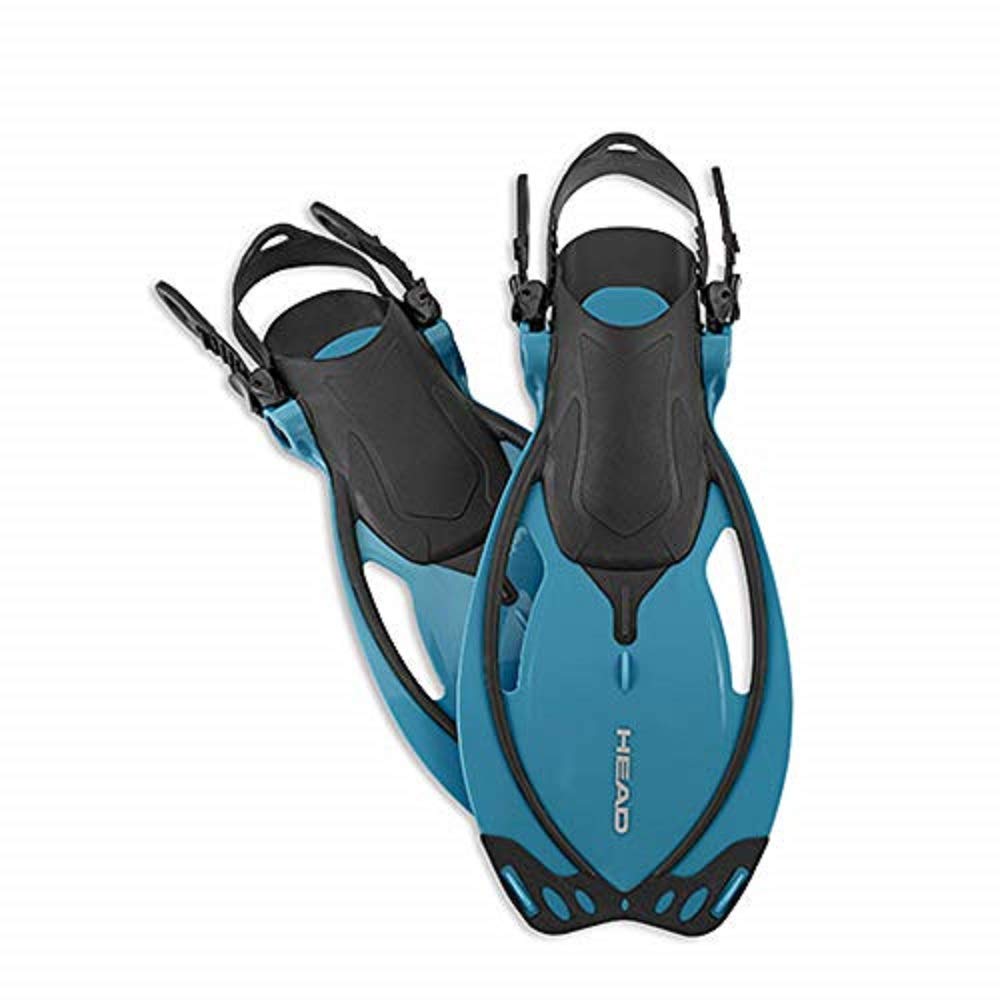 Head Mares Sea Pals Character Kids Mask Fin Snorkel Set, Aqua, Large/1-4
