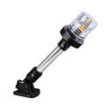 Sebnux White LED Fold Down Boat Stern Light Boat Anchor Light for Pontoon and Fishing Boat (12)