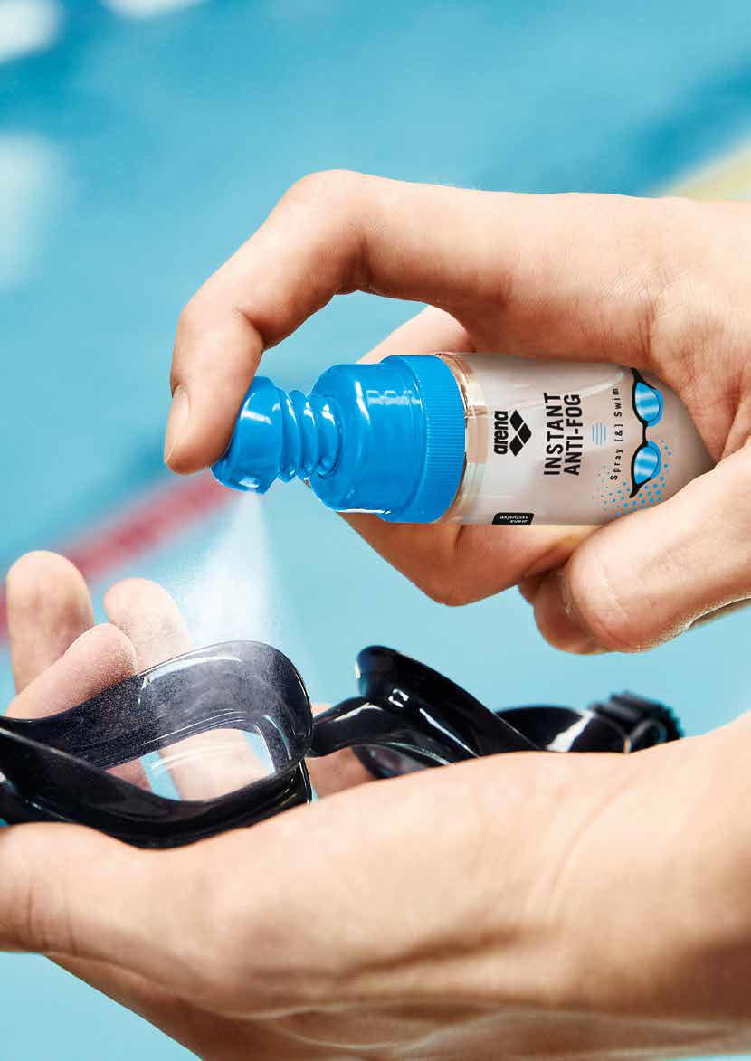 Arena Instant Anti-Fog Spray Swim Goggles Treatment, Clear