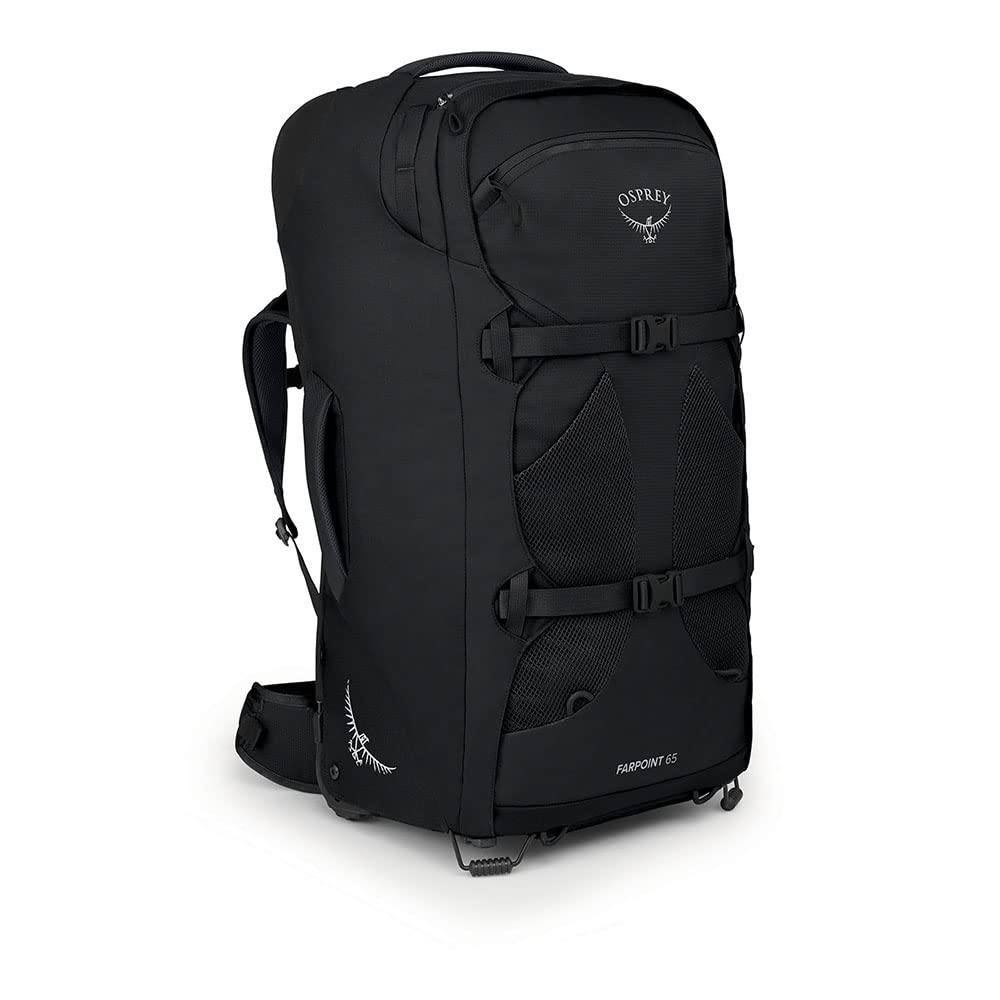Osprey Farpoint Mens Wheeled Travel Pack 65L, Black, One Size