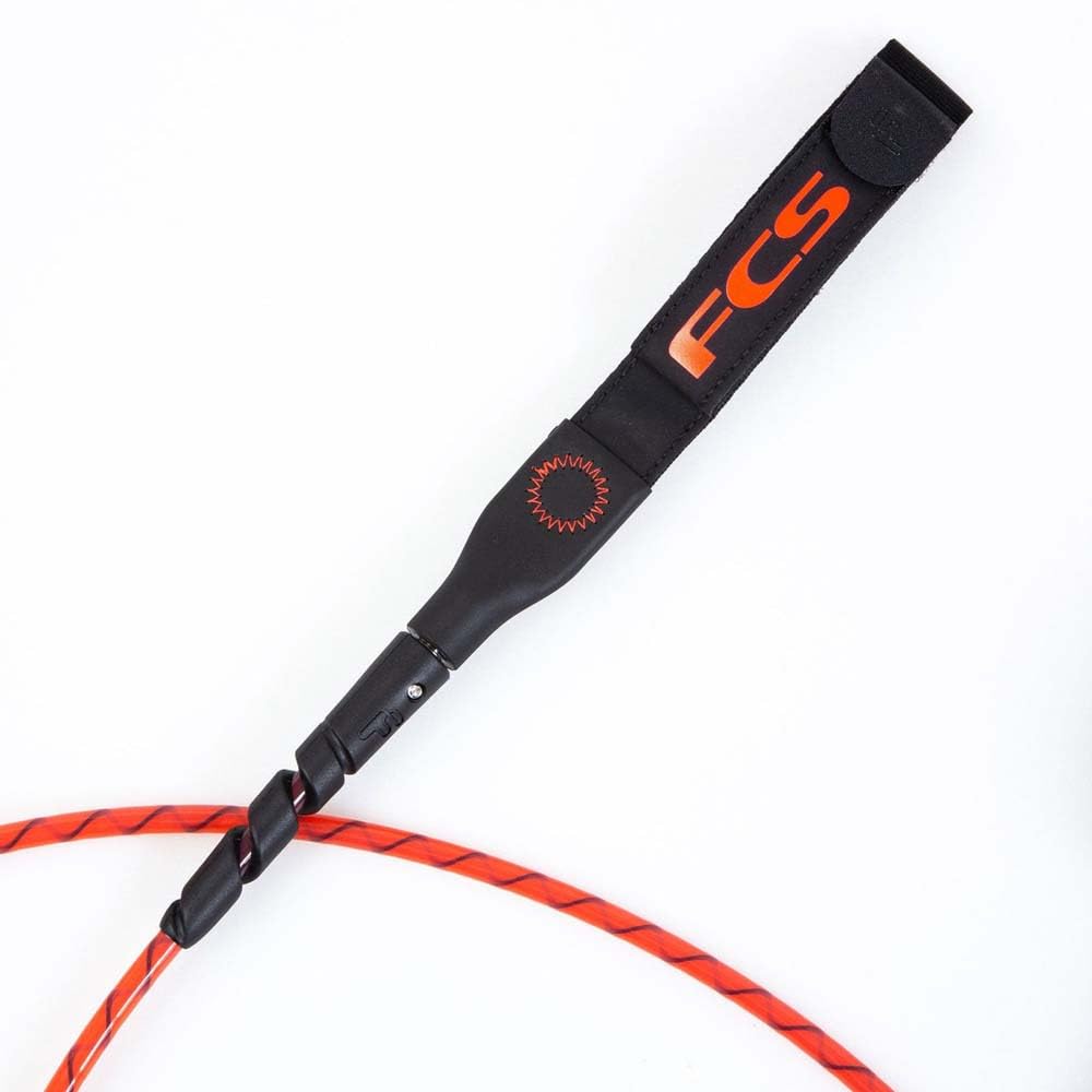 Fcs Freedom Helix All Round Surf Leash (Red, 6)