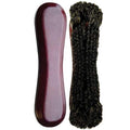 Standard 10-1/2'' Horsehair Pool Table Brush, Mahogany