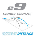 Bridgestone Golf 2023 E9 Long Drive Orange Golf Balls