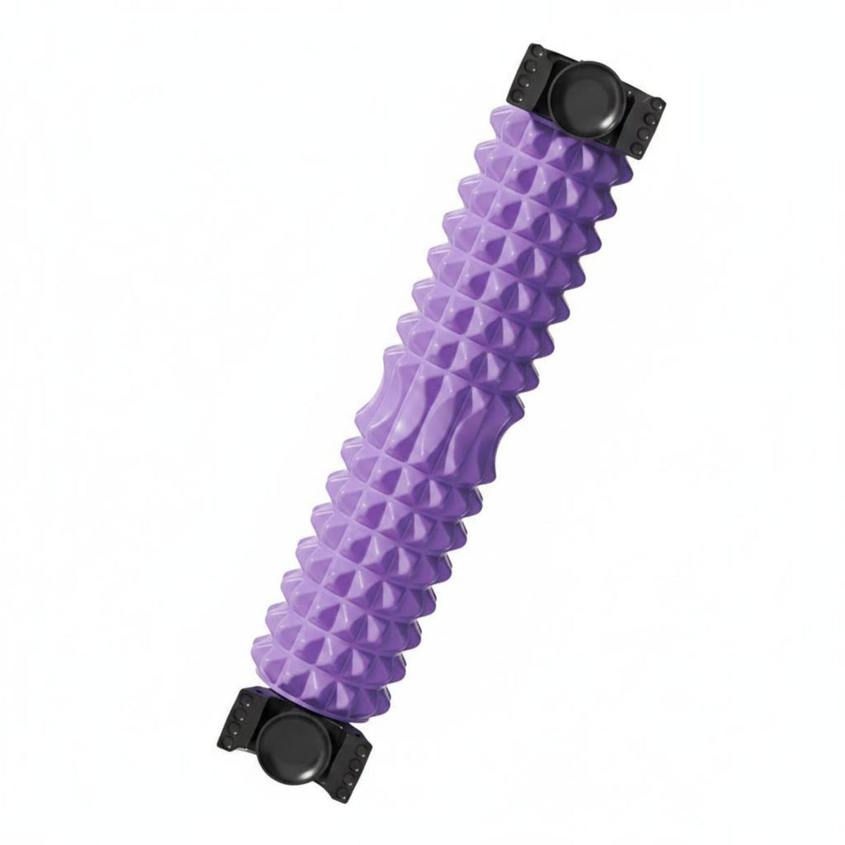 TRENDYNEST HandsEffortless Use Suction Cup Soft Roller Muscle Soreness Relief Wall Mounted Back Roller 3D Pyramid Texture EVA S
