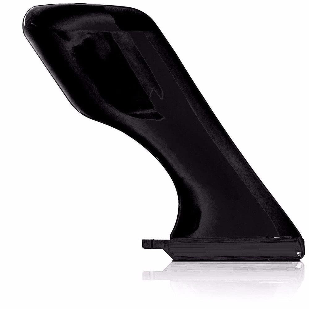 Dorsal Hatchet Surf Fins For Sup Longboard Surfboard Center Fin Black 12'' Polycarbonate