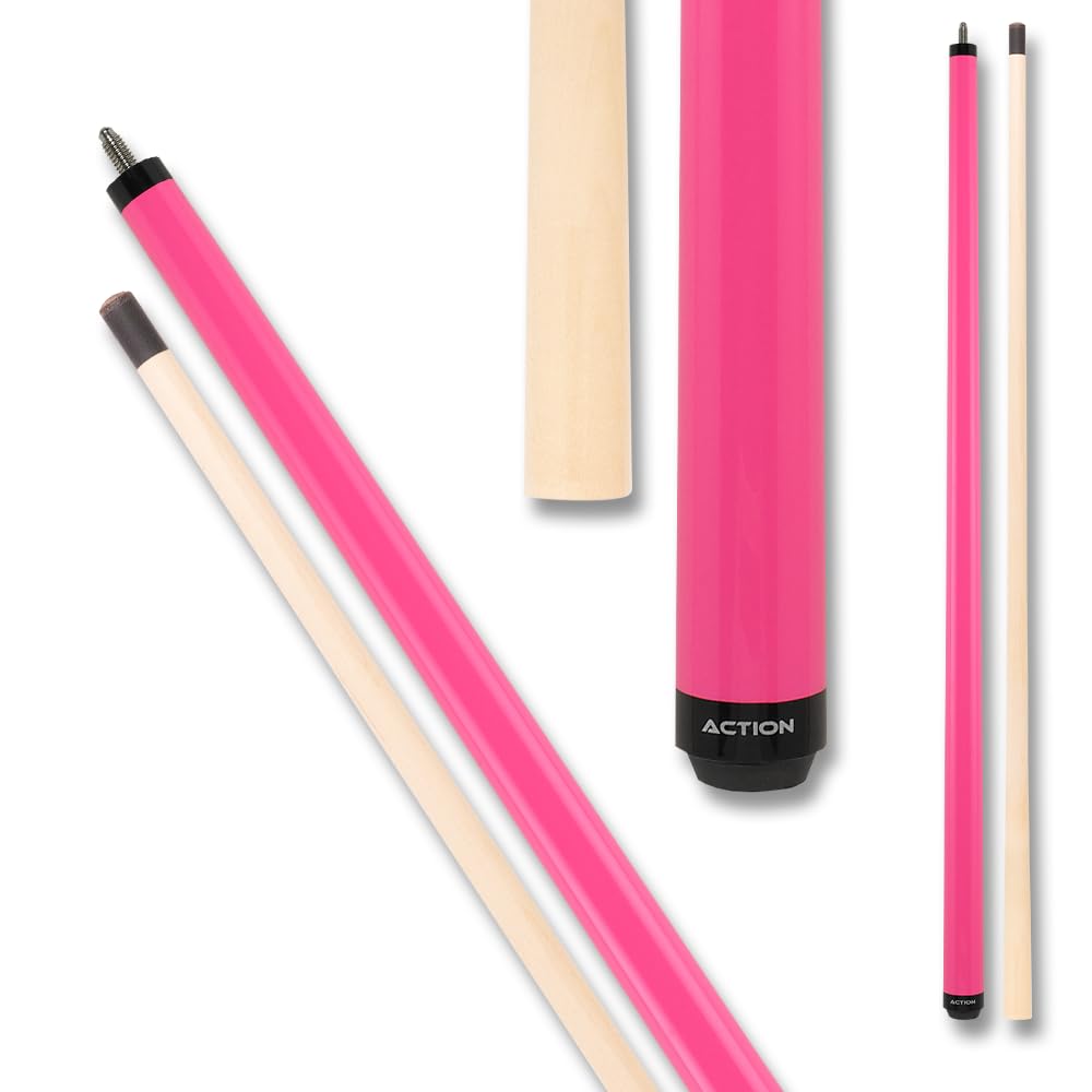 Action ACTBKH02 Heavy Break Billiards Pool Cue Stick - Pink, 25oz