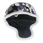 Seacloud Golf Head Cover Small Size Pu Leather Camouflage Style Mallet Putter Headcover Designed For Smaller Mallet - Gray