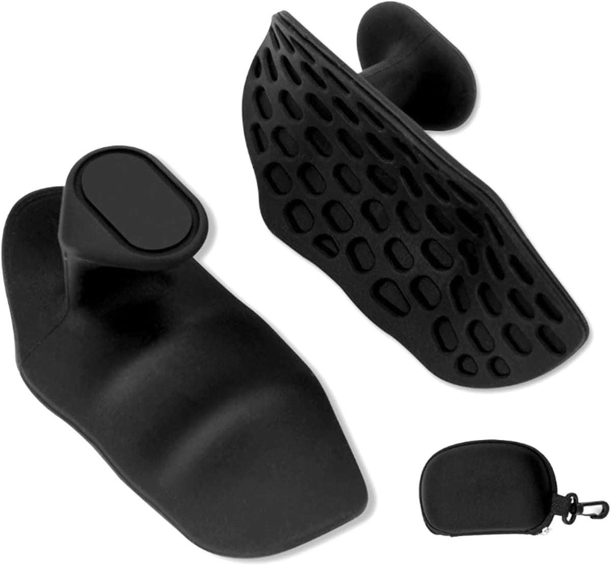 NANODUSK 1 Pair of Fitness Gloves Men Women Gym Grip Pads Strength Training NonSlip Grip Pads Strength Training Ergonomic Train