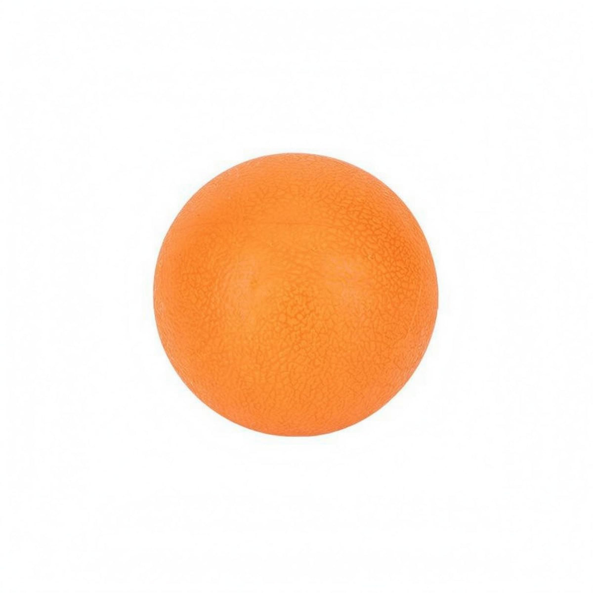 Ojiva Compact Textured Massage Ball Handheld Round Massage Ball Muscle Relaxation Fitness Accessory Myofascial Release, Orange, 