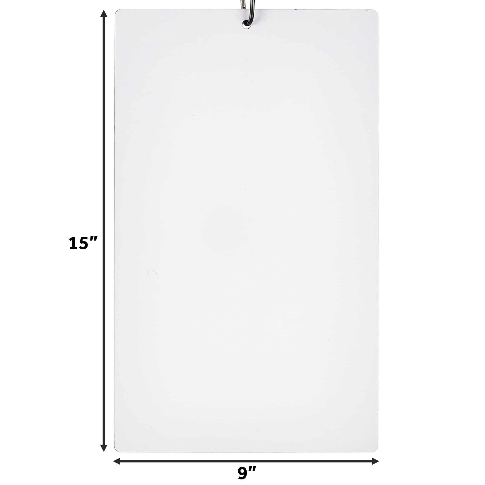 Murray Sporting Goods Baseball Dry Erase Coaches Clipboard | Double-Sided Baseball Lineup Clipboard Dry Erase White Board | Base