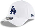 New Era Mlb Core Classic 9Twenty Adjustable Hat Cap One Size Fits All (Los Angeles Dodgers White)