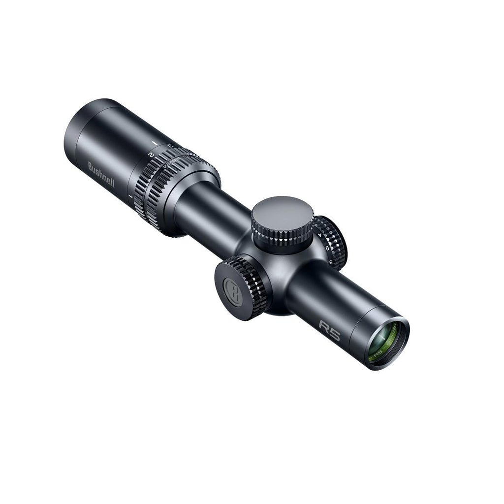 Bushnell R5 1-6x24 Illuminated DD2-QA Riflescope, HD Optical System, Fully-Multi Coated Lenses, EXO Barrier, IPX7 Waterproof