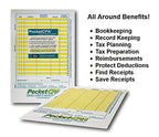 Receipts Organizer  Expense Envelopes Receipt Organizer Envelopes That Record Business Expenses, Store Receipts And Log Auto Mil