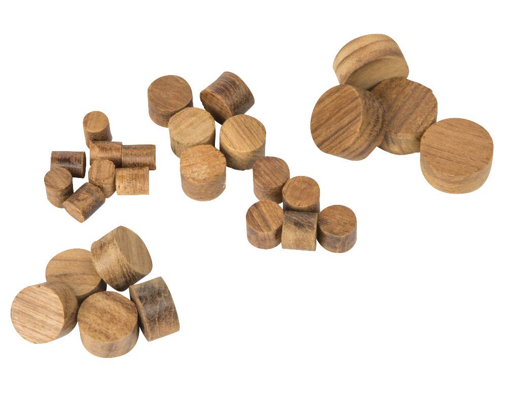 Whitecap Teak Whitecap 60151-20 Teak Plugs - 3/8'', Pack Of 20